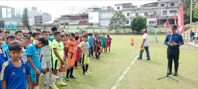 Kadispora Kota Medan Pulungan Harahap secara resmi membuka turnament sepak bola Crespo Championship U-16  dalam rangka memperebutkan Piala Walikota Medan 2023